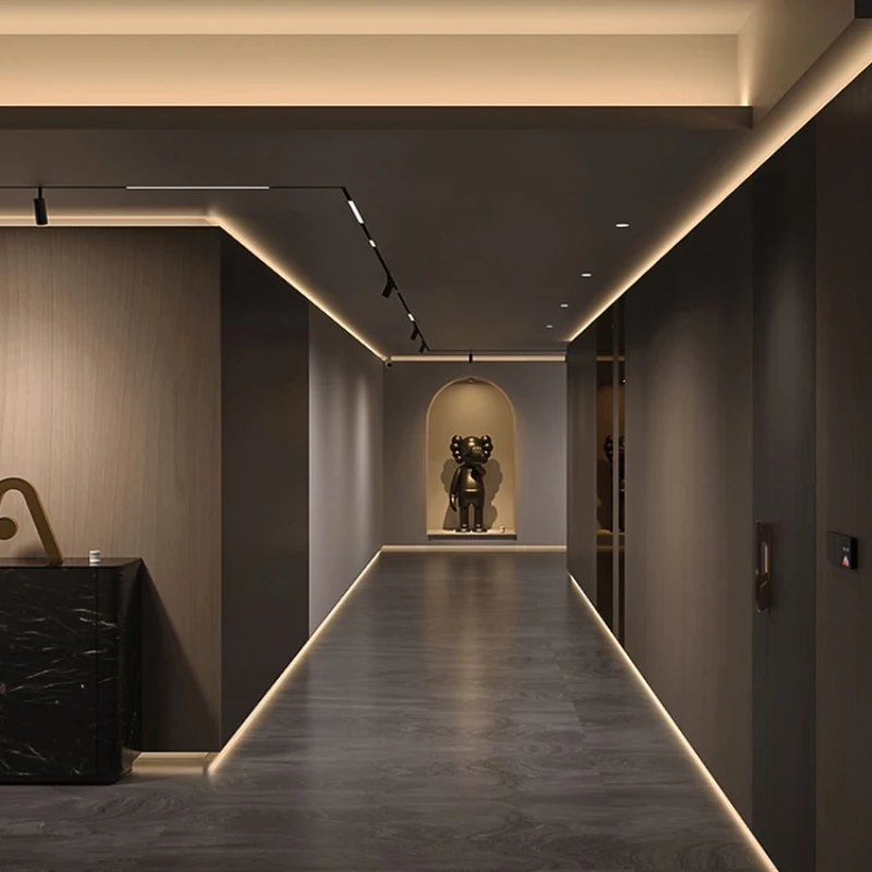 

Dual color temperature COB light with H2 intelligent dimming driver module SMDT1 bare board light