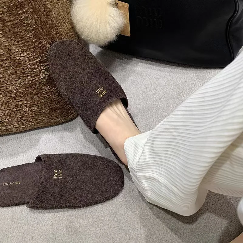 شبشب شتوي نسائي مقاوم للانزلاق صندل بني للسيدات صندل أحذية رياضية أحذية رياضية Tenia Sneachers Donna