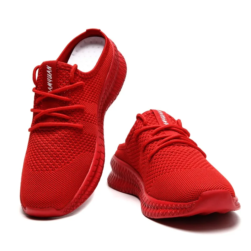 

Damyuan Men Casual Shoes Fashion Breathable Walking Flat Shoes Sneakers White Sports Footwear Athletic Jogging Trainer