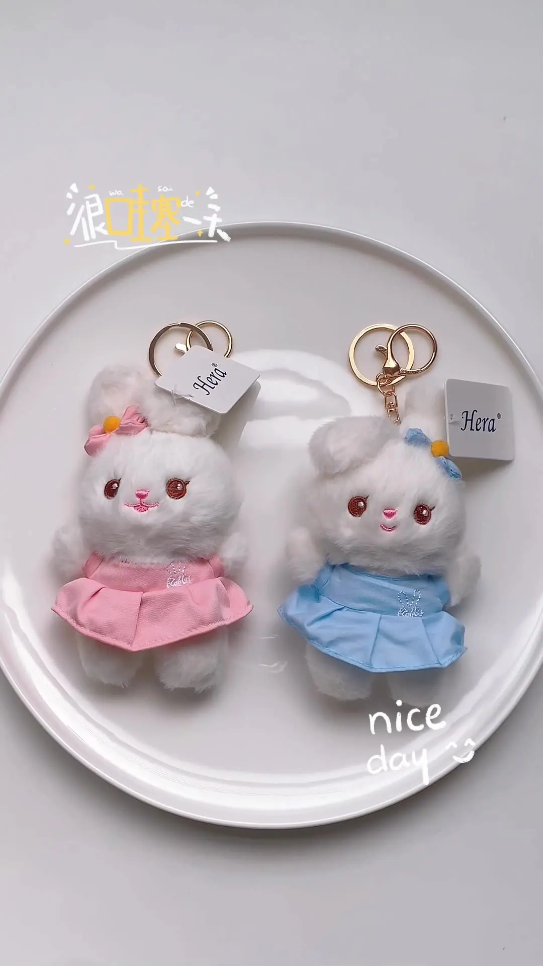 

Новая милая кукла-кролик Benoit, кулон, кукла, брелок, плюшевое милое украшение