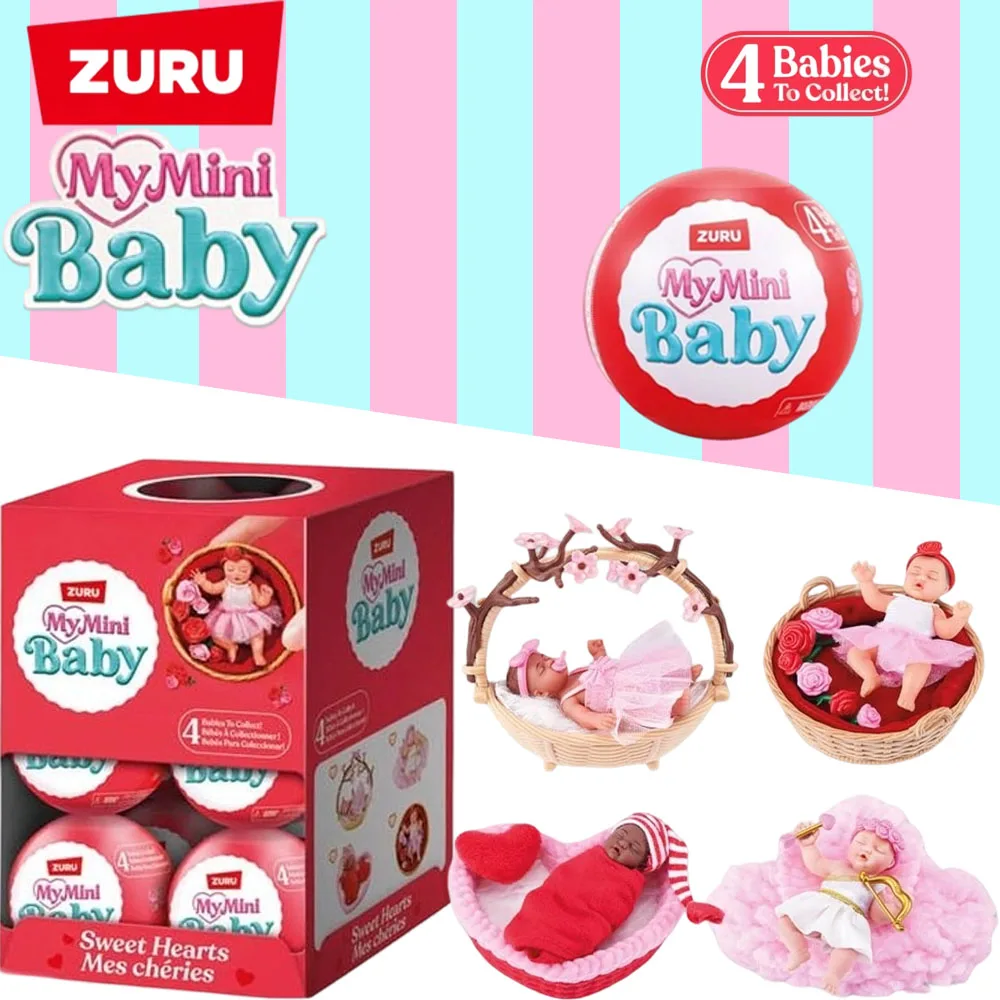 Zuru 5 Surprise Series My Mini Baby, Muñeca Sorpresa Coleccionable en Cápsula Misteriosa, Juguetes Misteriosos Coleccionables en Miniatura