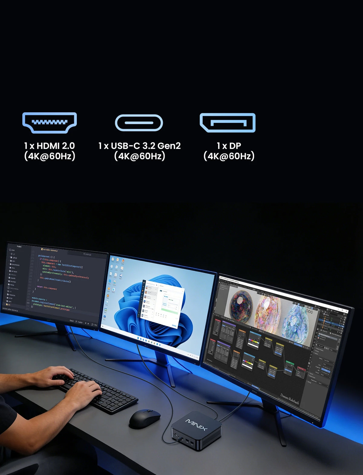MINIX NR660 LP Mini PC AMD Ryz - Pc Gaming Amd Ryzen 5 avaliação e preço