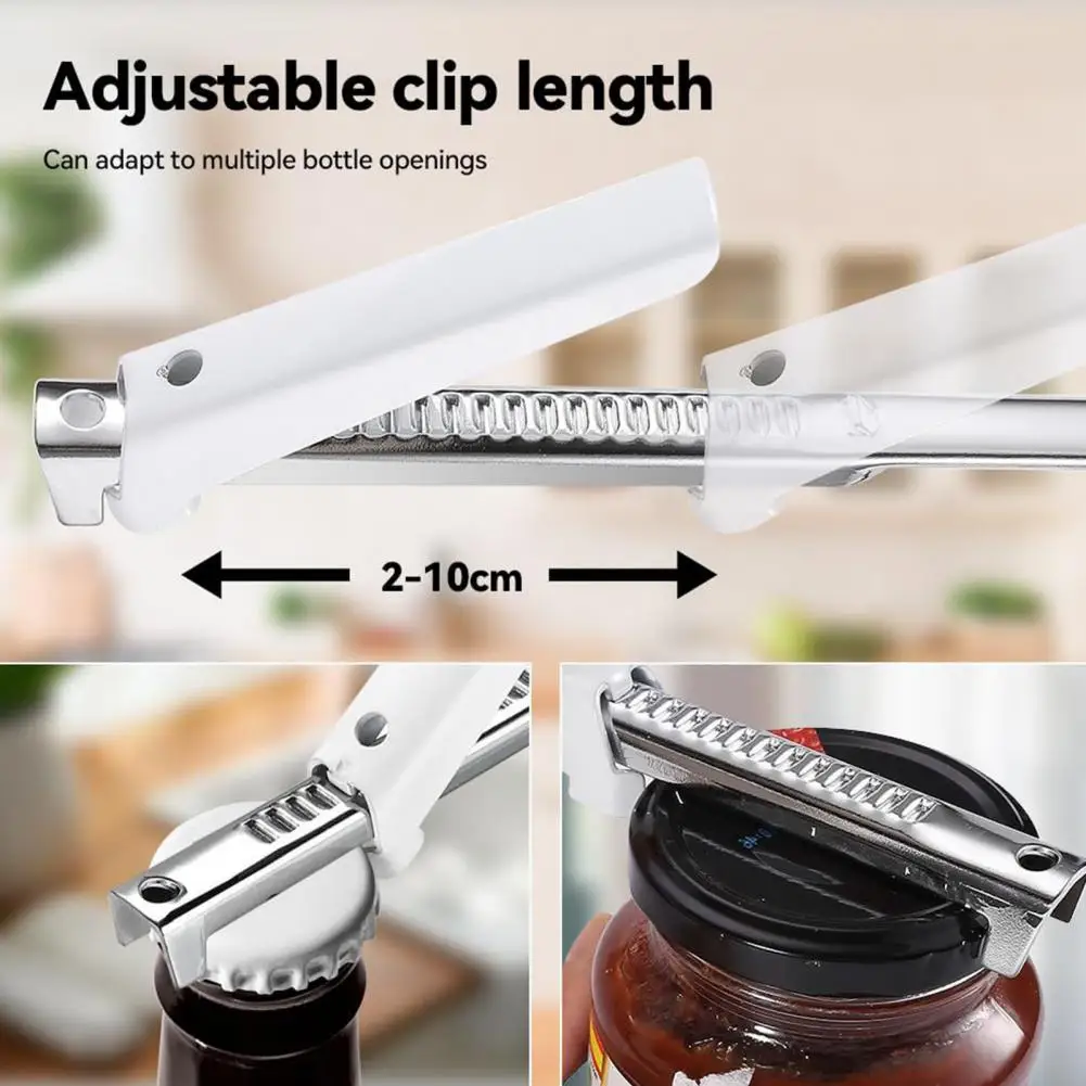 Easy Unscrew Bottle Cap Tool Senior-friendly Lid Opener Set for Arthritis Hands Adjustable Bottle Opener for Seniors for Travel