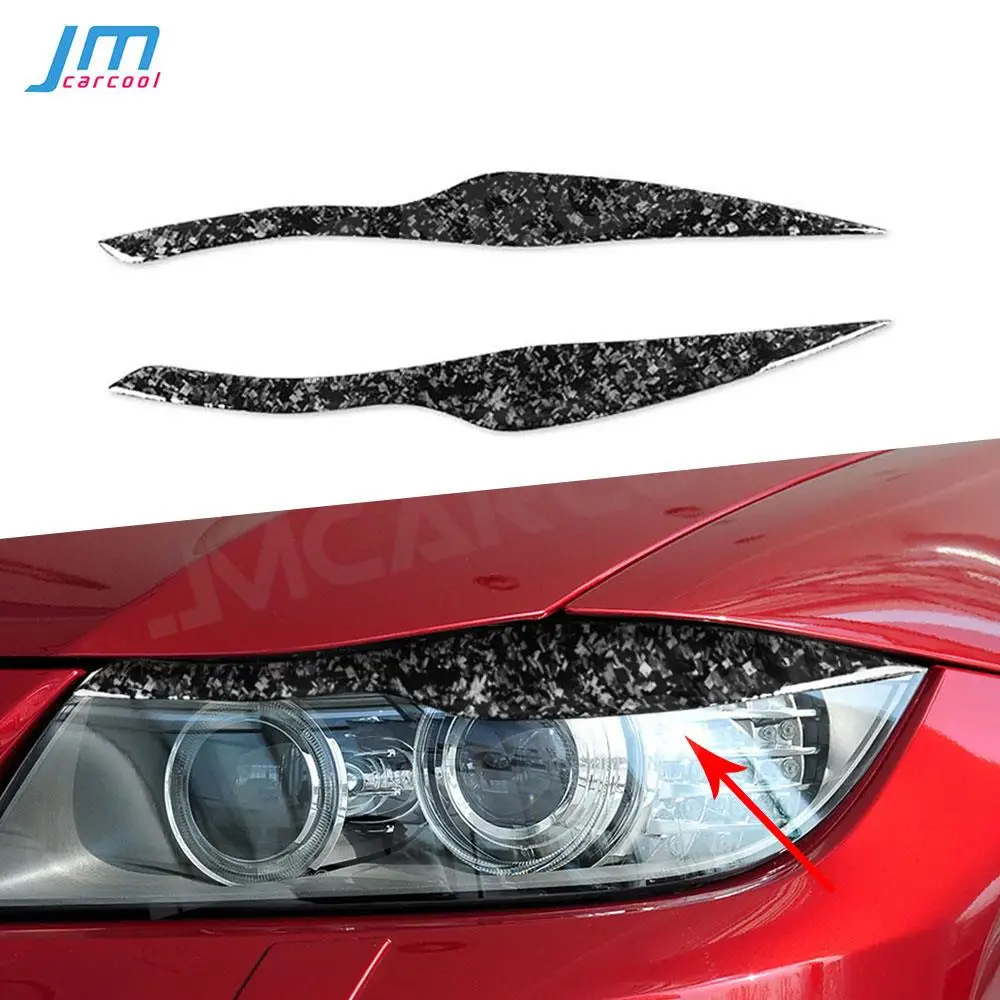 

Carbon Fiber Front Bumper Eyebrow Sticker for BMW 3 series E90 318i 320i 325i 2005-2012