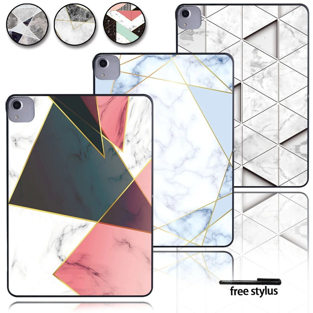 

Tablet Protective Case for Apple IPad Pro 11" 2018/2020/2021 with Geometric Shapes and Colors Anti-fall Hard Shell Plastic