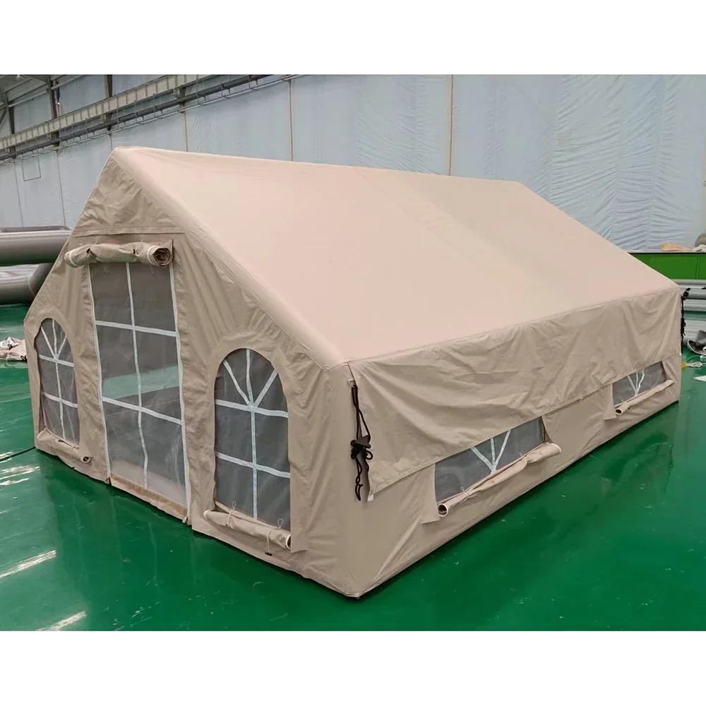 

outdoor camping extend 6.3 PVC air pole glamping inflatable house tent