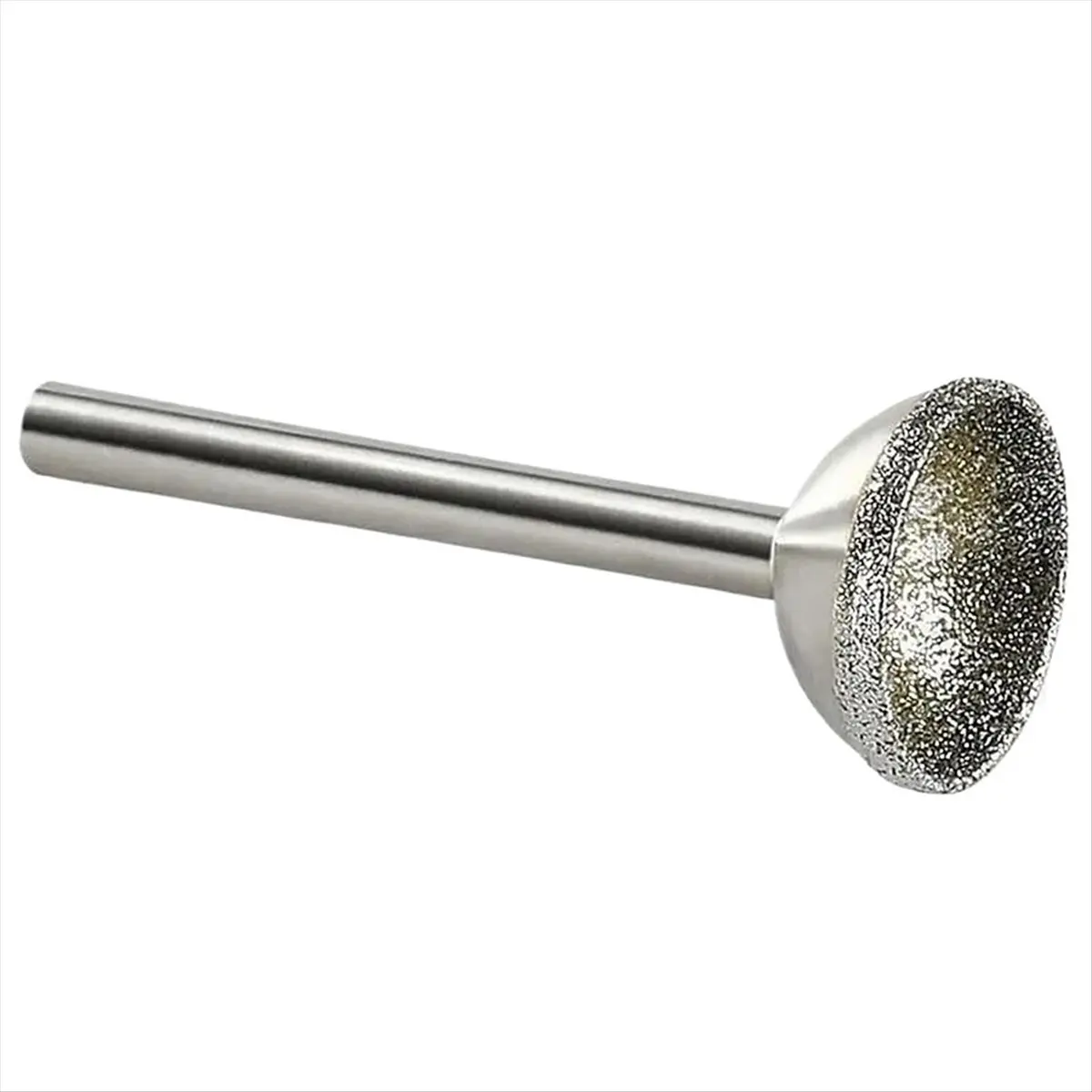 DT57 LATEST MODEL 1Pcs Mounted Point 10-25mm Spherical Concave Head for Jade Amber Stone Beeswax Grinding 6x25mm