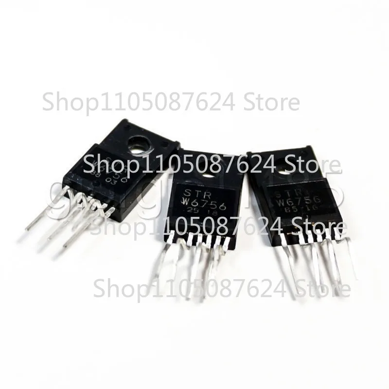 VV  New 5Pcs  STRW6756 STR- W6756 ZIP Universal-Input/100 W Off-Line