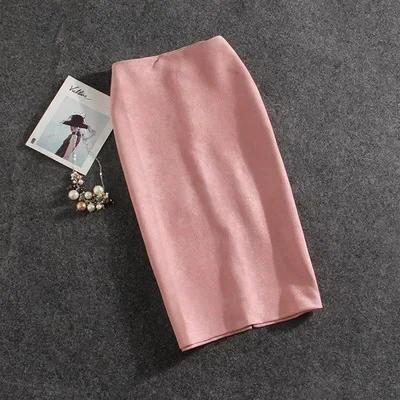 Office Lady Package Hip Midi Skirt Cheap Wholesale Spring Autumn Winter Hot Sale Women\'s Fashion Casual Sexy Elegant Long Skirt