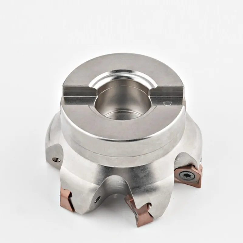 KT CNC MFWN MFWN900 Double sided hexagonal heavy cutter head inserted with WNMU WNMU0806 matched with BT NT  HSK FMB tool holder