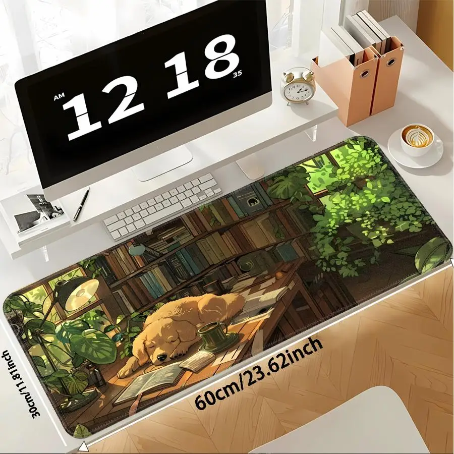 Anti slip Mouse Pad Keyboard Mouse Pad Computer Laptop Pad office Pad Desk accessories Game Console Pad Cartoon Puppy