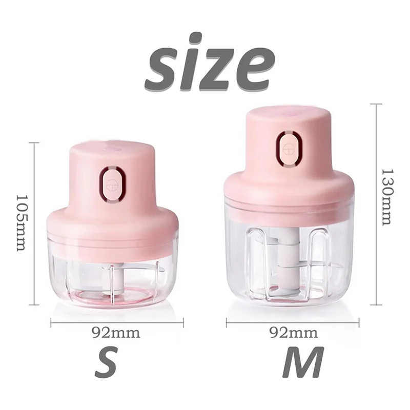 コードレスフードチョッパー、フードチョッパーガーリックマッシャー、電動ガーリックマッシャー、ミニガーリックマッシャー83x