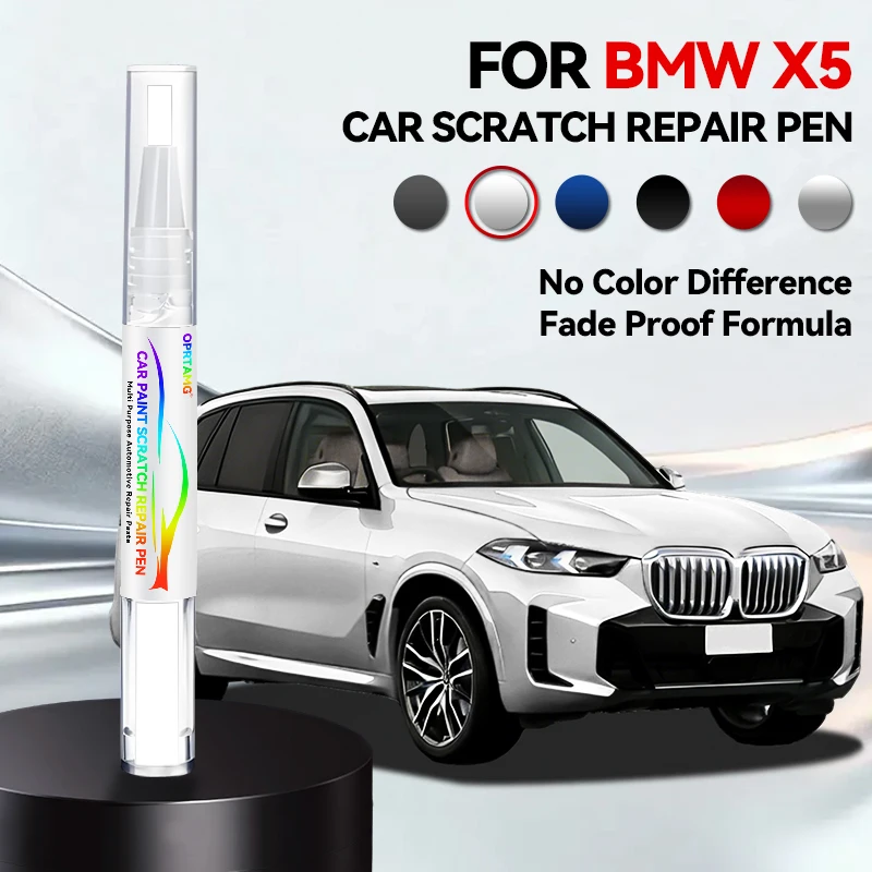 

Ручка-корректор для ремонта лакокрасочного покрытия автомобиля BMW X5 (1996-2026), аксессуар для устранения царапин, цвета: белый, черный, красный, серый, серебристый