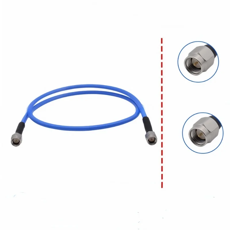

Тестовая линия SMA «папа» на SMA «папа» SS402 Высокочастотный стабильный фазовый кабель 18 ГГц Разъем из нержавеющей стали с низкой стоячей волной SMA JJ