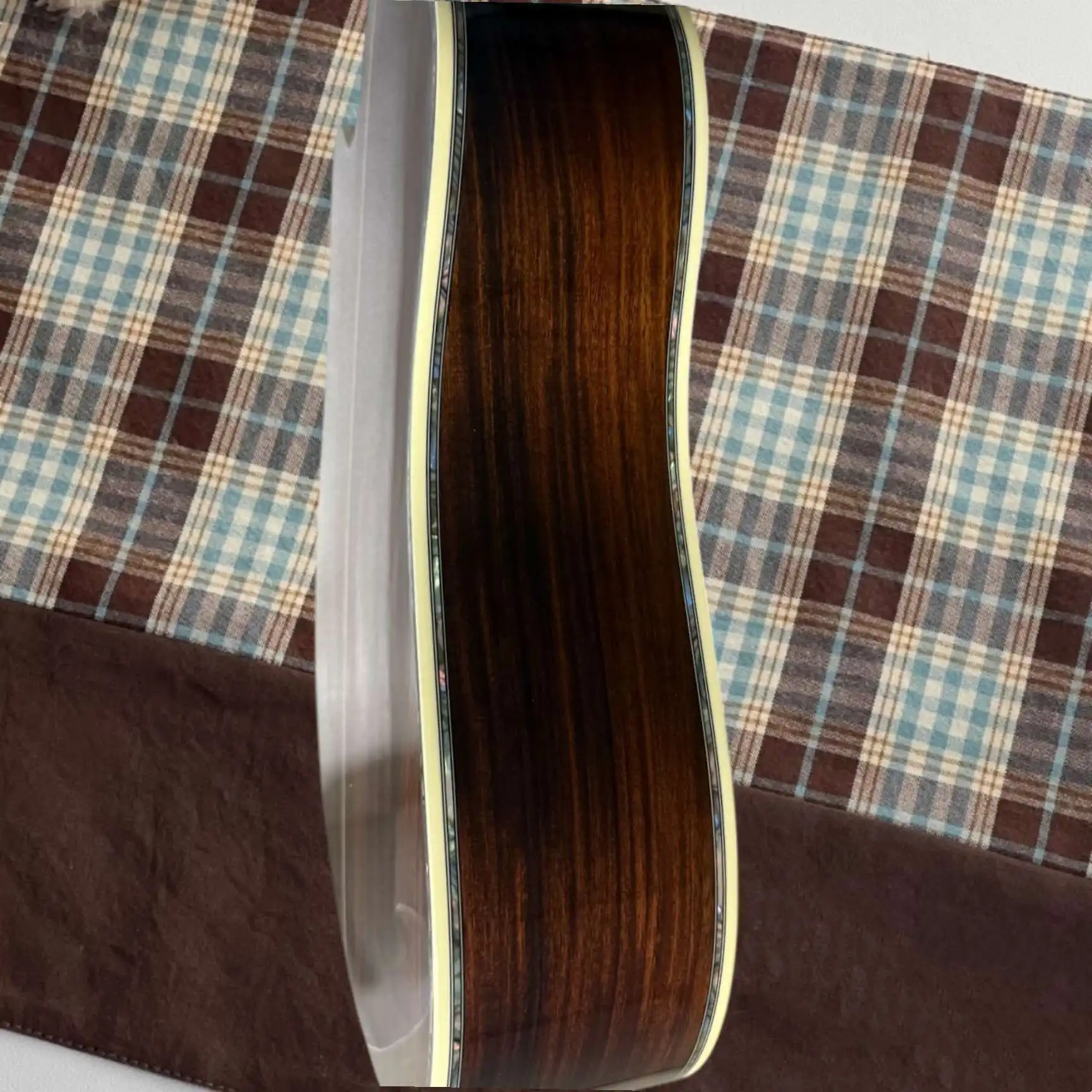 Hot PicksD-45 Corner Design Acoustic Guitar Spruce Top Nut Country Blues Style Suitable for Music Festival Performance