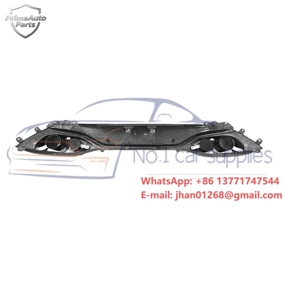 New Aston Rear Lip Bumper Diffusers Spoiler Dry Carbon Fiber Aero Bodykit