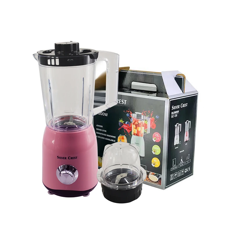 1000W Professional Shakes Smoothie Blender 1.5L Juicer for Crushing Ice And Fruit Vegetables Puree