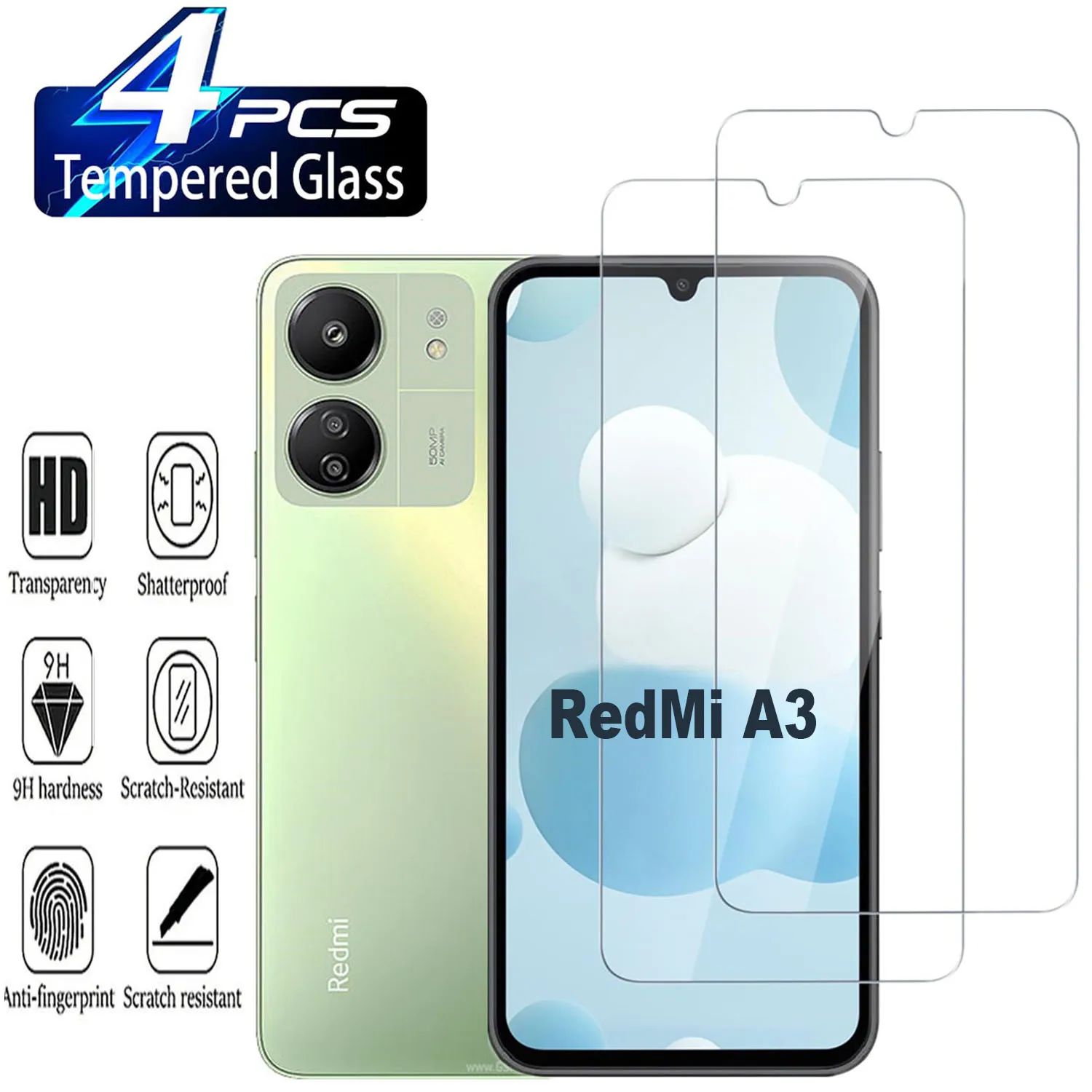 

For Xiaomi Redmi A3 HD Screen Protector Film
