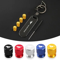 Car Tire Wheel Valve Cap Cover Carbon Fiber Car Keychain Keyring Key Ring Chain For Mustang Zapatillas Miniatura Gt Shelby Mujer