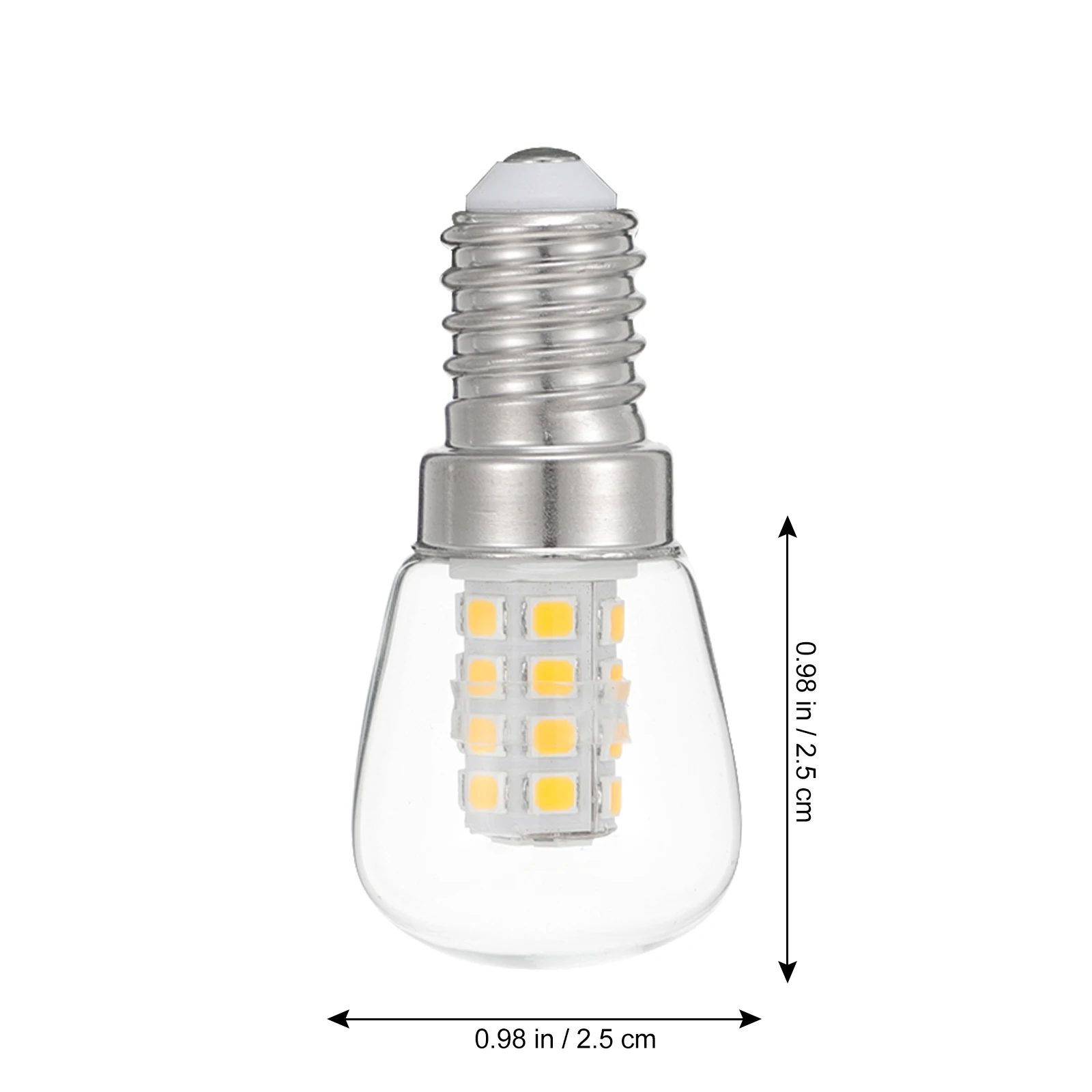 Ampoule de réfrigérateur E14 3W 220V, 4 pièces, ampoule Led, appareil à économie d'énergie, lampe pour lustre de réfrigérateur, pièce de rechange pour hotte de cuisine