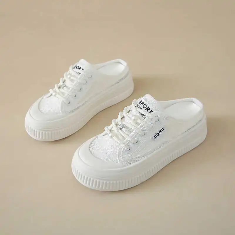 Suela de tenis, zapatos deportivos informales de invierno, mocasines gruesos para mujer, zapatillas transpirables para mujer, liquidación Luxo