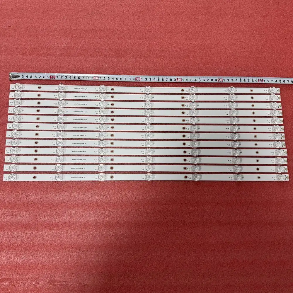 

LED strip for Qilive 600094072/Q65UA211B JL.D65071330-006DS-M 65E1 ES65E1A EC65E1A SMT65E1MUC2M1B1 PTV65SS04X CX650DLEDM LE-65E1