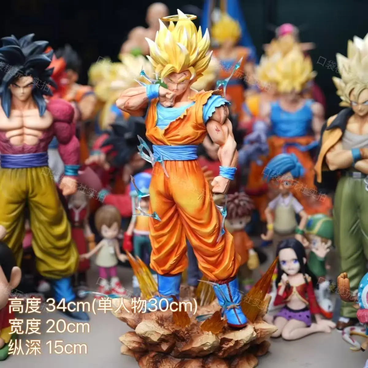 

Статуэтка Dragon Ball Infinite Ultra 2 Гоку, премиум-издание JJ Factory, масштаб 1/6, с подставкой-сценой и подсветкой, модель-подарок