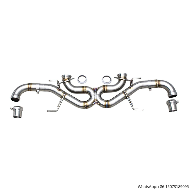 

ODM Custom Rear Muffler for DB11 V12 5.2L 2016-2019 Street Car Stainless Steel Straight Pipe Axle Exhaust System