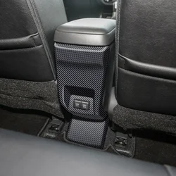 For Toyota Raize A200 2021 2022 ABS Car Rear Seat Air Condition Outlet cover AC Vent USB Anti-Kick panle Frame auto accessories