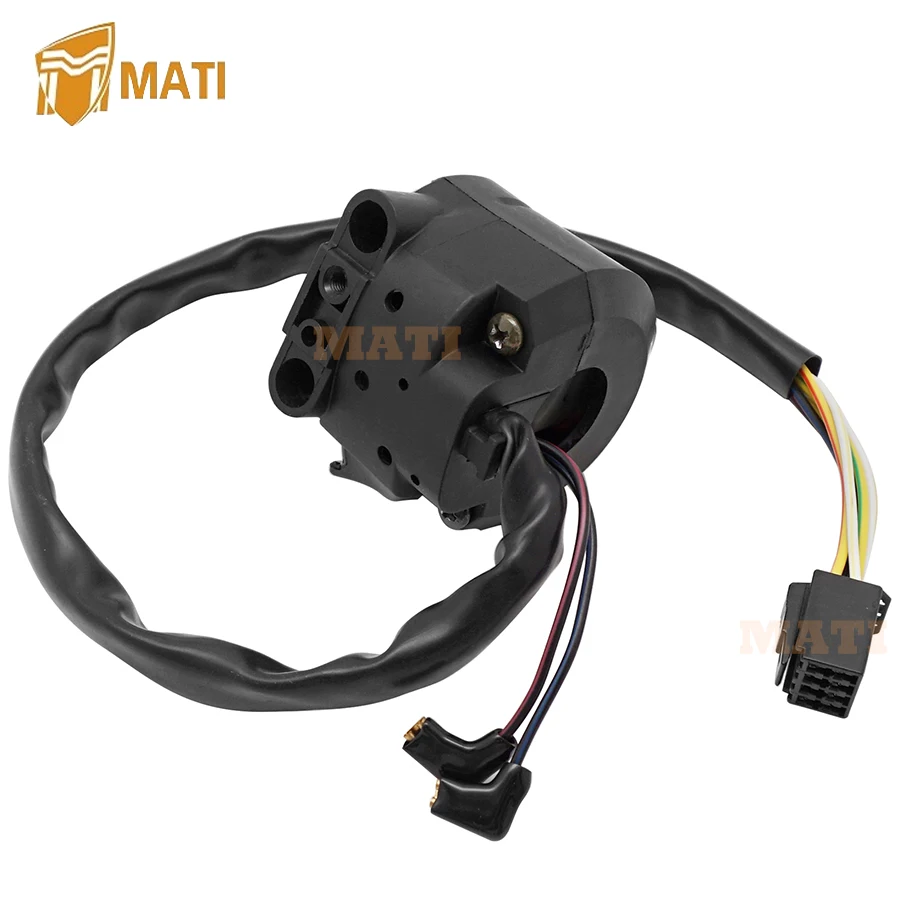 MATI-Interruptor de Control de manillar, botón de inicio y parada para Suzuki GSXR600, GSX-R600, GSXR750, GSX-R750, 2006-2007, 37200-01H30