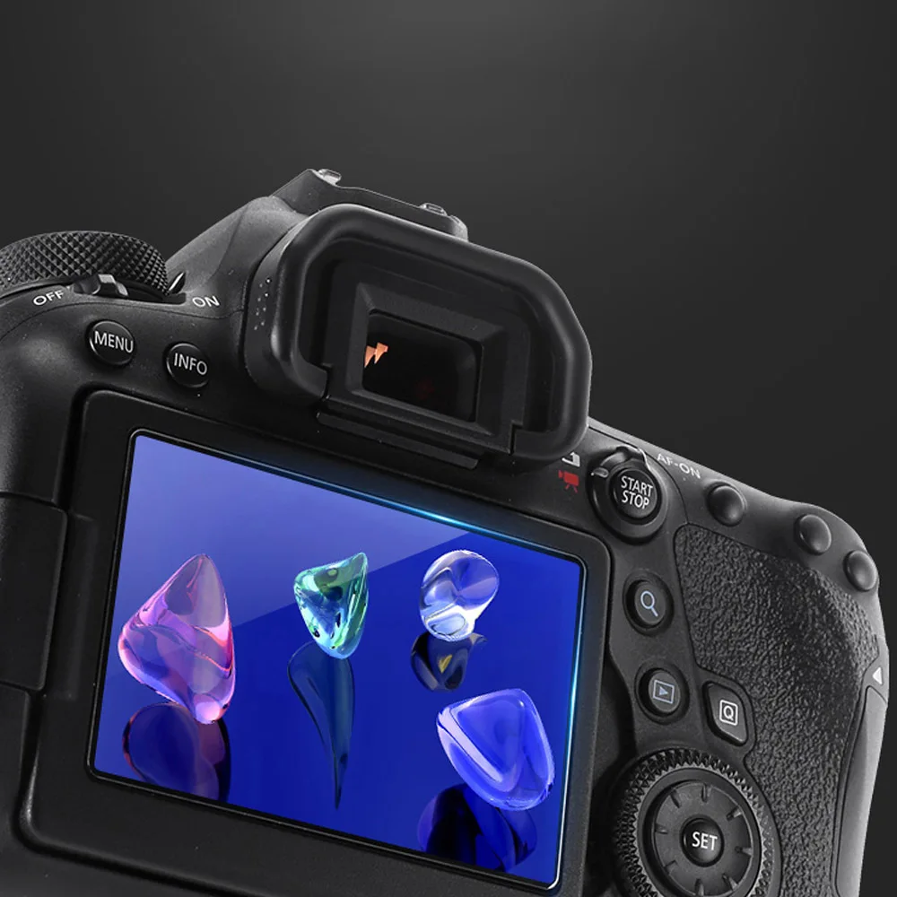 9H LCD Camera Screen Protector Cover Filme de vidro temperado para Fuji XPR02 X100T XE2 XH1 X100F XE2S X-T100 XF10 Acessórios