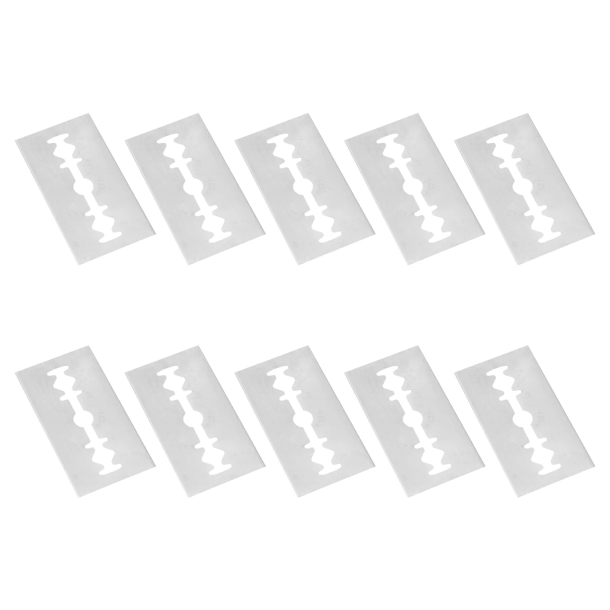 

10Pcs Stainless Steel Blades Algae Cleaning Blade Aquarium Cleaner Tool Fish Tank Scraper Pet Products Cleaning Tools