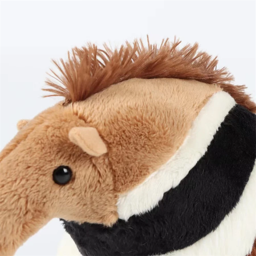 Realistic Anteater High Fidelity Cute Plushie Tamandua Plush Toys Lifelike Animals Simulation Stuffed Doll Kawai Toy Gifts Kid