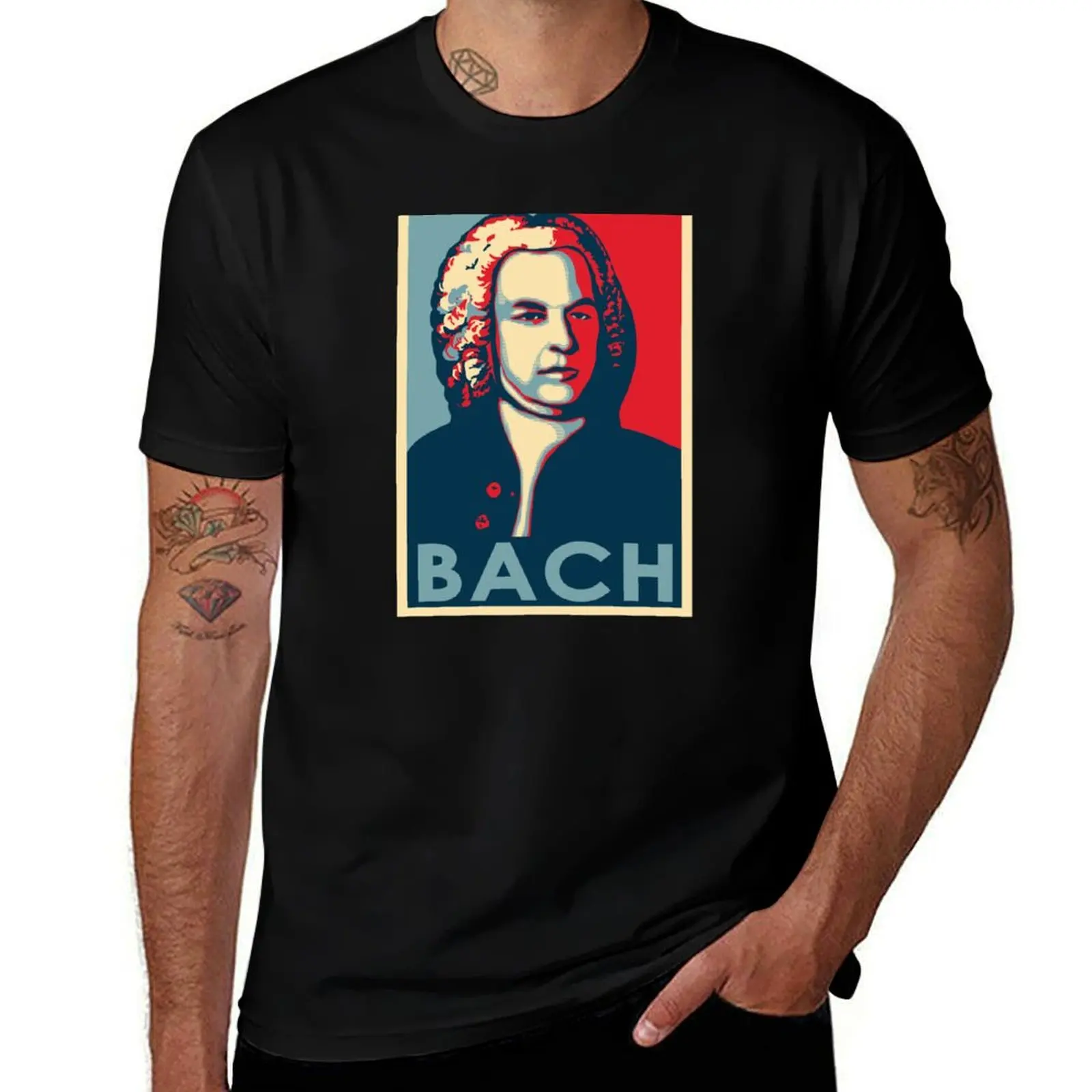 BACH T-Shirt man clothes shirts graphic T-shirt men