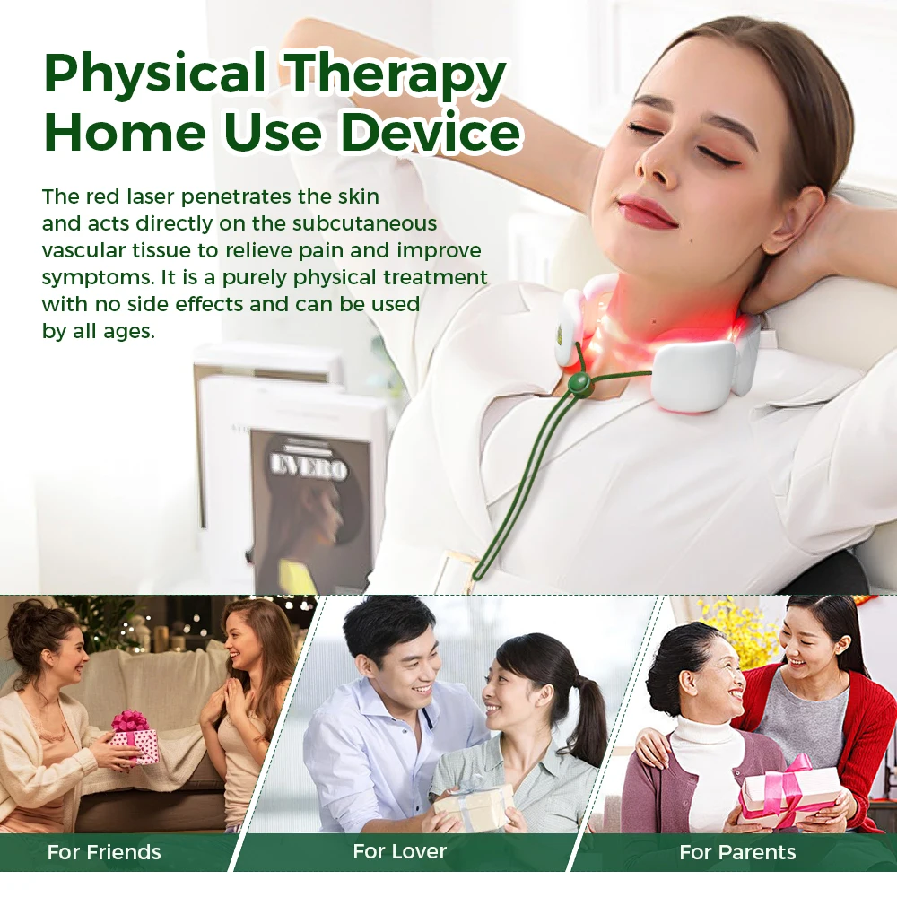 650nm Laser Physical Therapy Equipments for Neck Pain Relief Machine Elderly Health Care Products