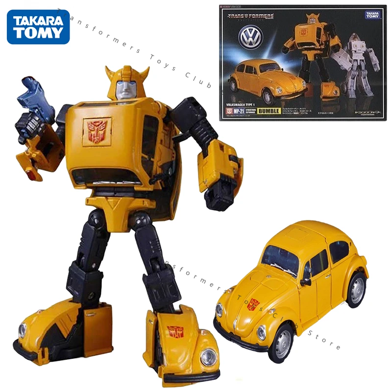 

In Stock Takara Tomy Transformers KO Master MP21 Bumblebee Action Figures Collecting Hobbies Toy Gift Model