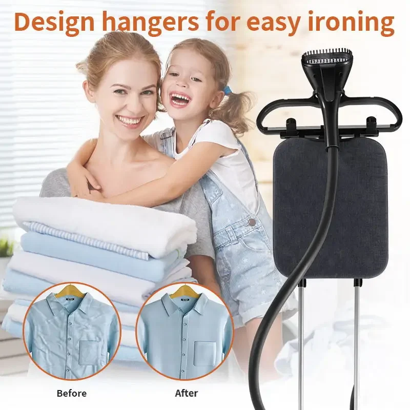 2000W Professional Ironing Clothes Steamer Garment Steamer Fast Heat Steam Ironing Machine for Fabric Pure Silk Woolens Cotton