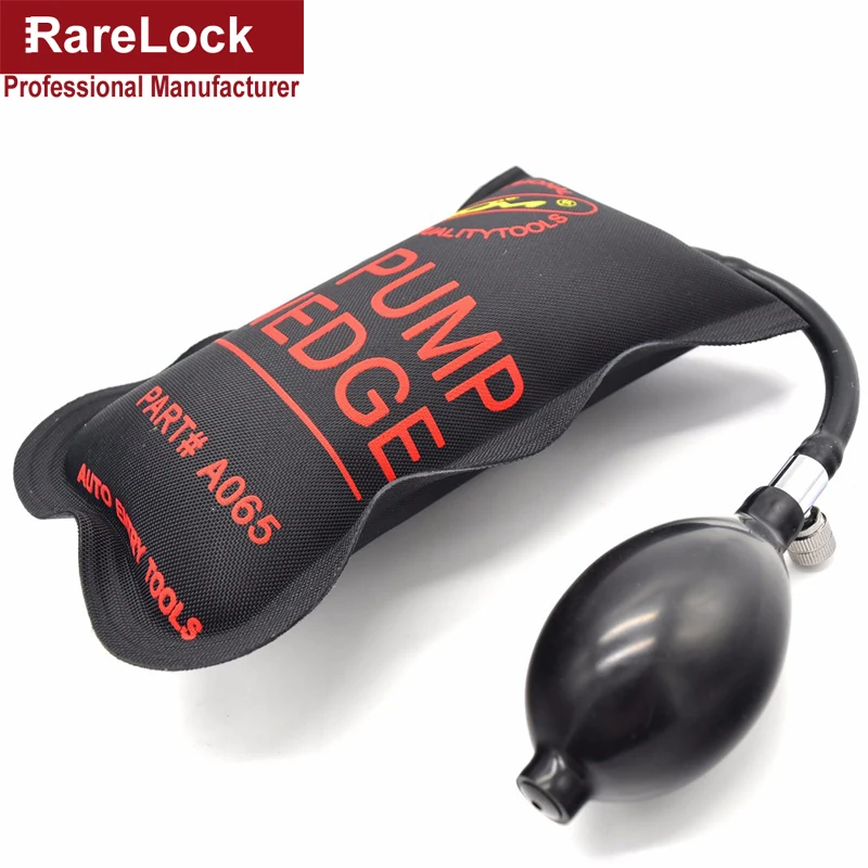 Rubber Pump Wedge Airbag Universal Locksmith Tools Car Door Lock Opener Pick Set Rarelock MMS326 G