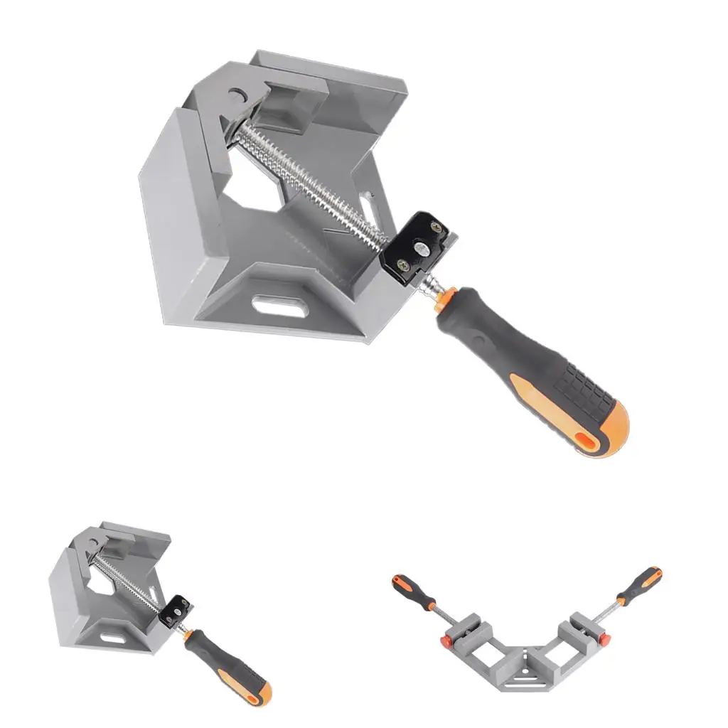 90 Degree Corner Clamp Wood/Metal Working Right Angle Frame Vice Tool 2 Type