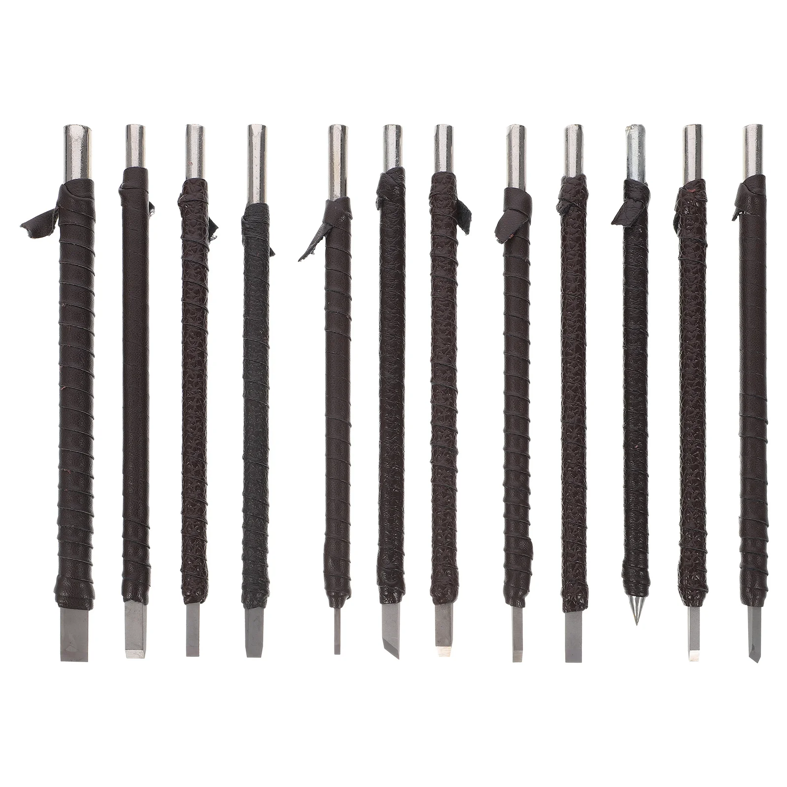 

12pcs Carving Tools Set Wood Carving Kit For Diy Woodworking Waterproof Rustproof Chisels Knives With Storage Bag Handicraft