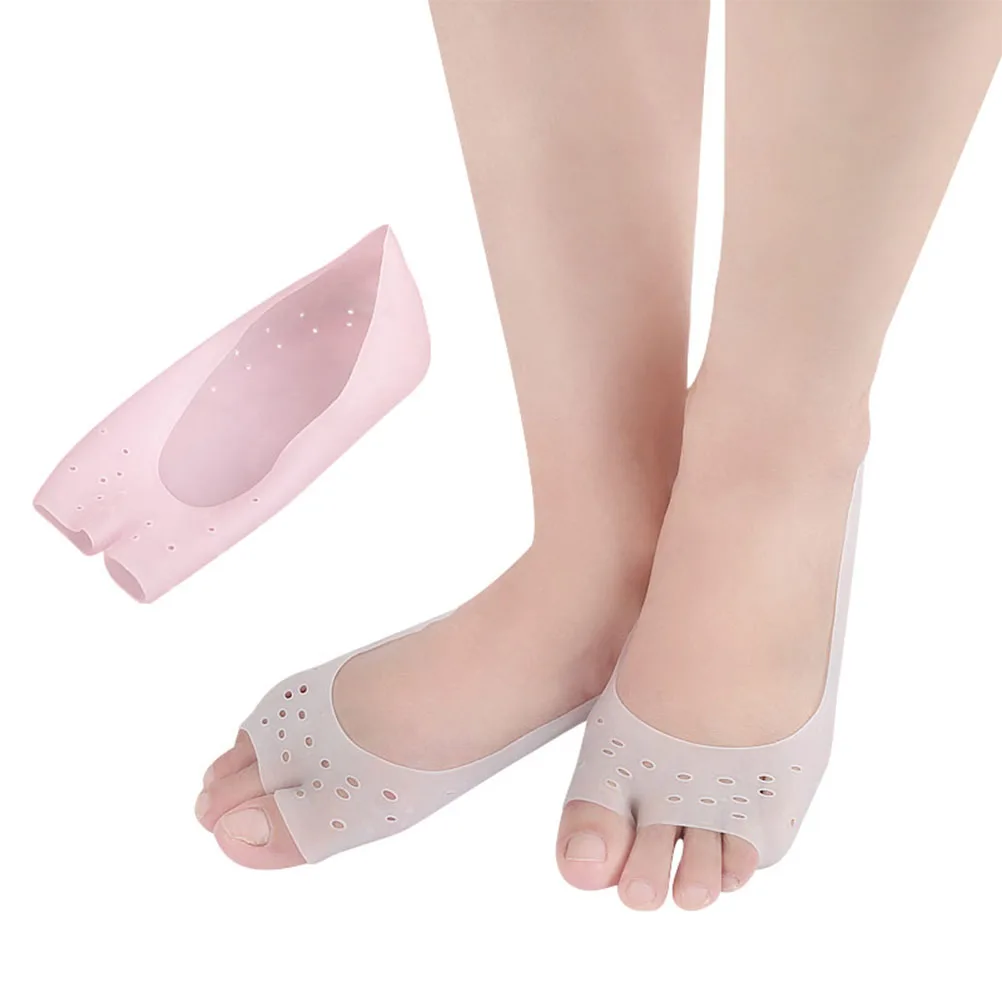 

Boat Sock Open-toed SEBS Socks Invisible Shallow Non-slip Breathable Casual Moisture Socks Anti-crack Split Ladies Socks Women (