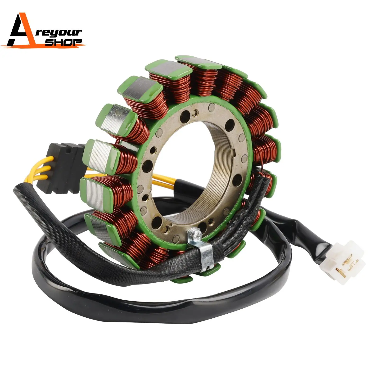 

MAGNETO STATOR ASSEMBLY FOR YAMAHA XVS650 V-STAR DRAGSTAR XV535 VIRAGO 1988-2003