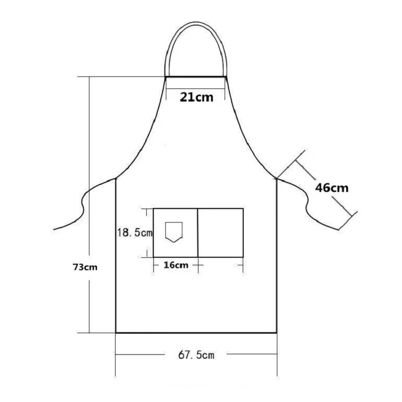 Waterproof Kitchen Aprons for Woman Men Chef Work Apron for Grill Cooking Professional Chef Costume for Women Men