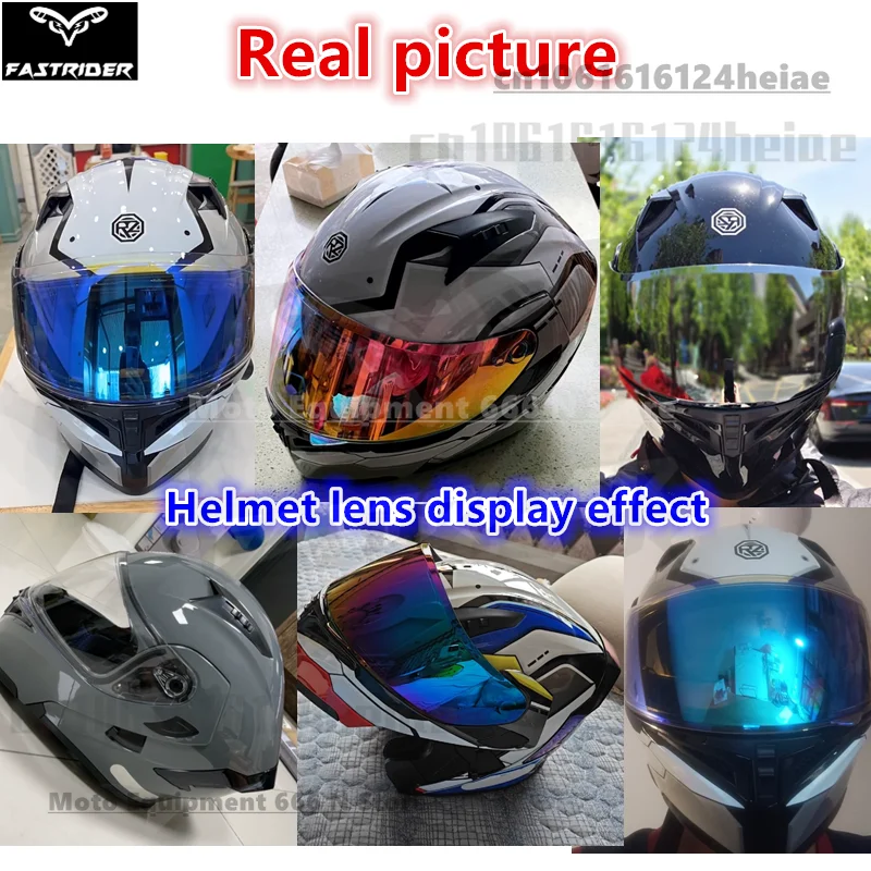 Original ORZ 991 Helmet Lens Transparent Lenses Color Visors Motorcycle Helmet Accessories