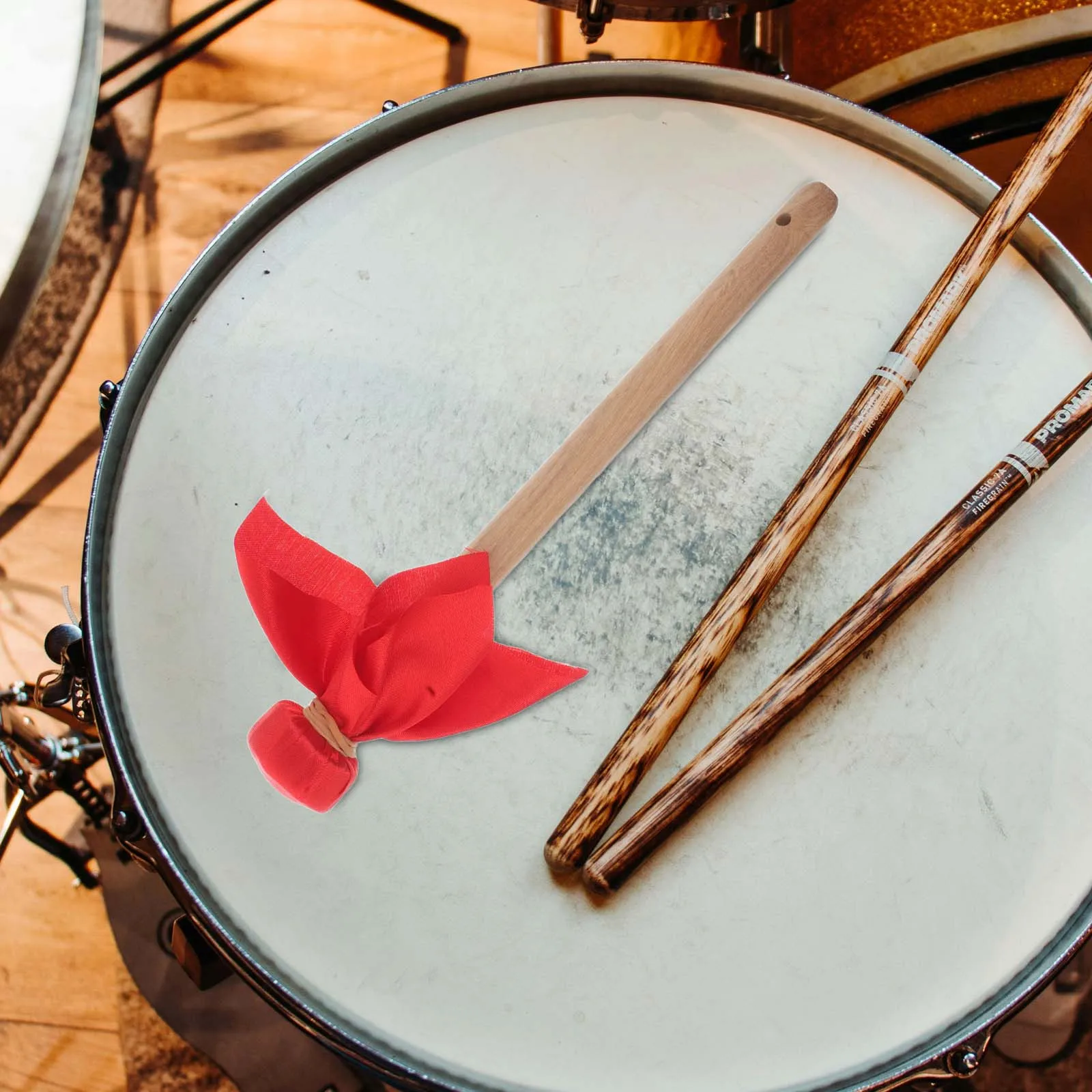 

Wooden Gong Mallet Drumstick Lightweight Portable Drum Mallet Stick Percussion Accessory for Music Performance and Ceremonial