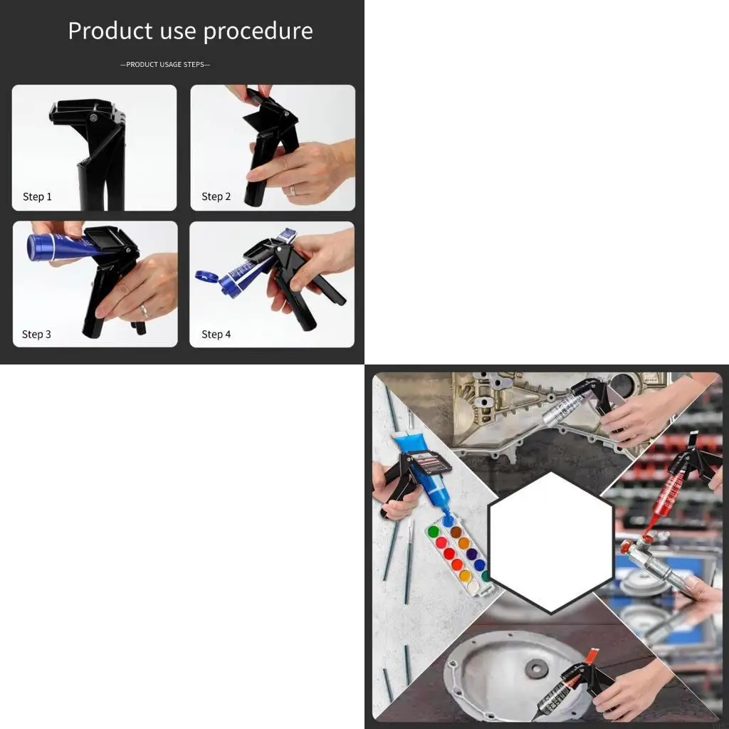 

Tube Squeezer RTV и силиконовый дозатор максимизирует использование всего материала в трубке предотвращает отработанную трубку
