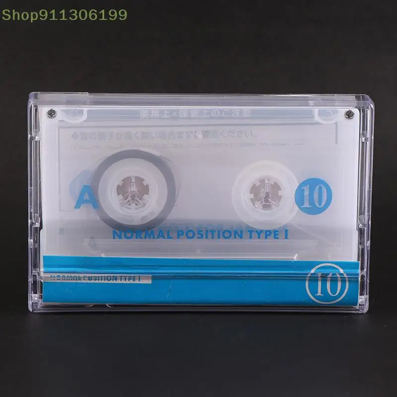 1 Pc Standard Cassette Blank Tape Player Empty Tape With 10 Minute Magnetic Audio Tape Recording For Voice Music Recording