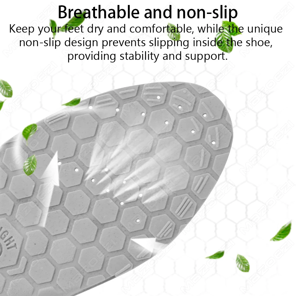 Sport Magnetic Therapy Massage Insoles for Shoes Foot Acupressure Soft Shock Absorption Deodorant Running Unisex Orthopedic Pads image 4