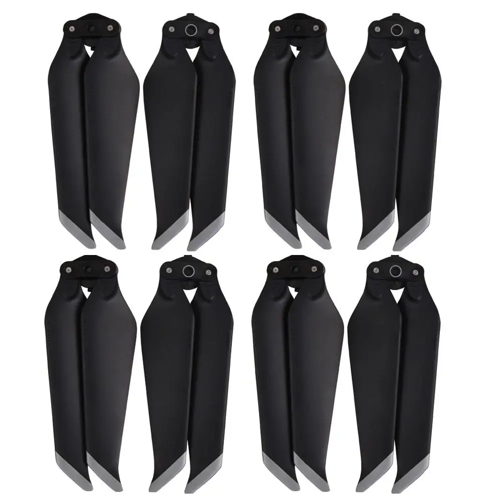 Hélice de liberación rápida, accesorios de bajo ruido, hoja plegable de plástico multiestilo, accesorio de reducción de ruido, 2/4/8 Uds.