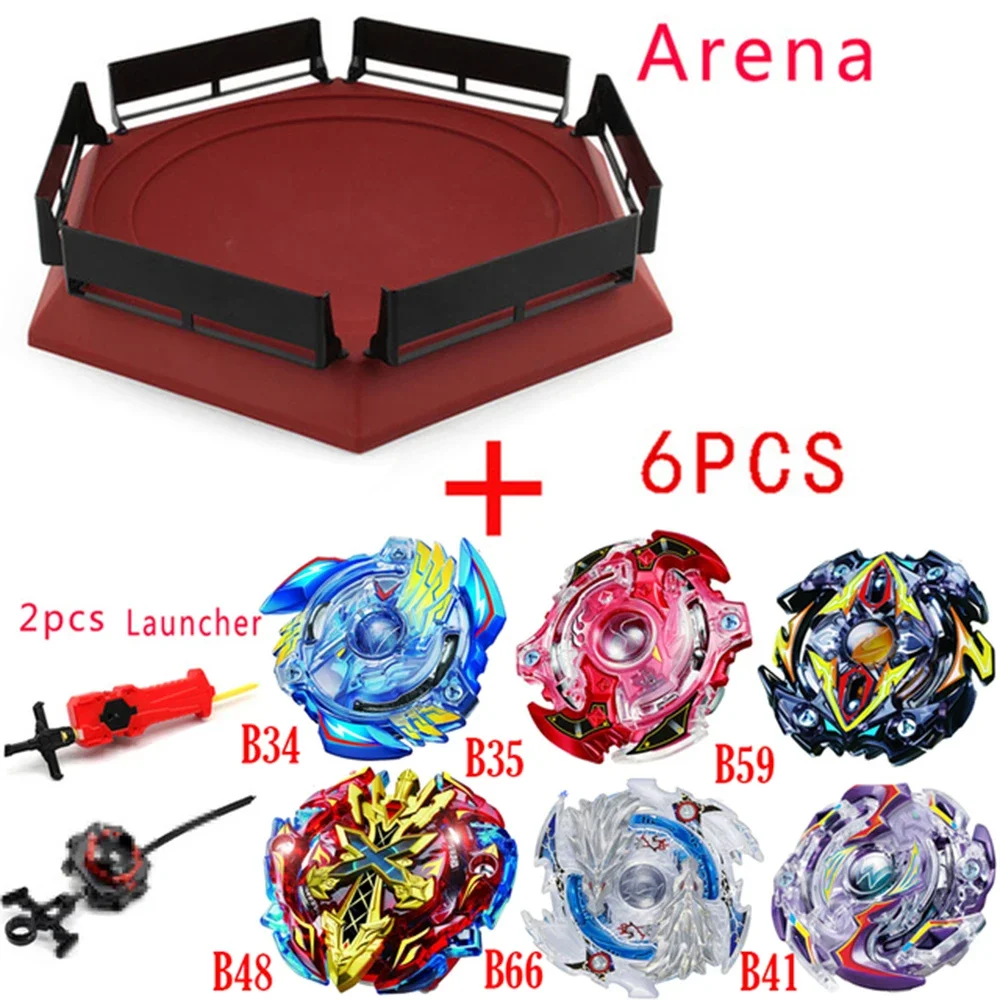 Toupie Bayblade Burst 2023 Toys with Starter and Arena Bayblade Metal Fusion God Spinning Top Bay Blade Blades Toys beyblade